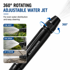 Powerful Outdoor Cleaning for Garden and Patio – High-Pressure Cleaner Attachment for Garden Hose