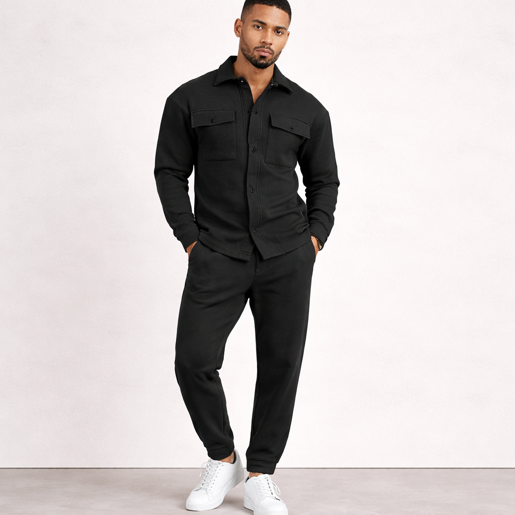 Comfortable cotton set for everyday use – 2-piece set for men