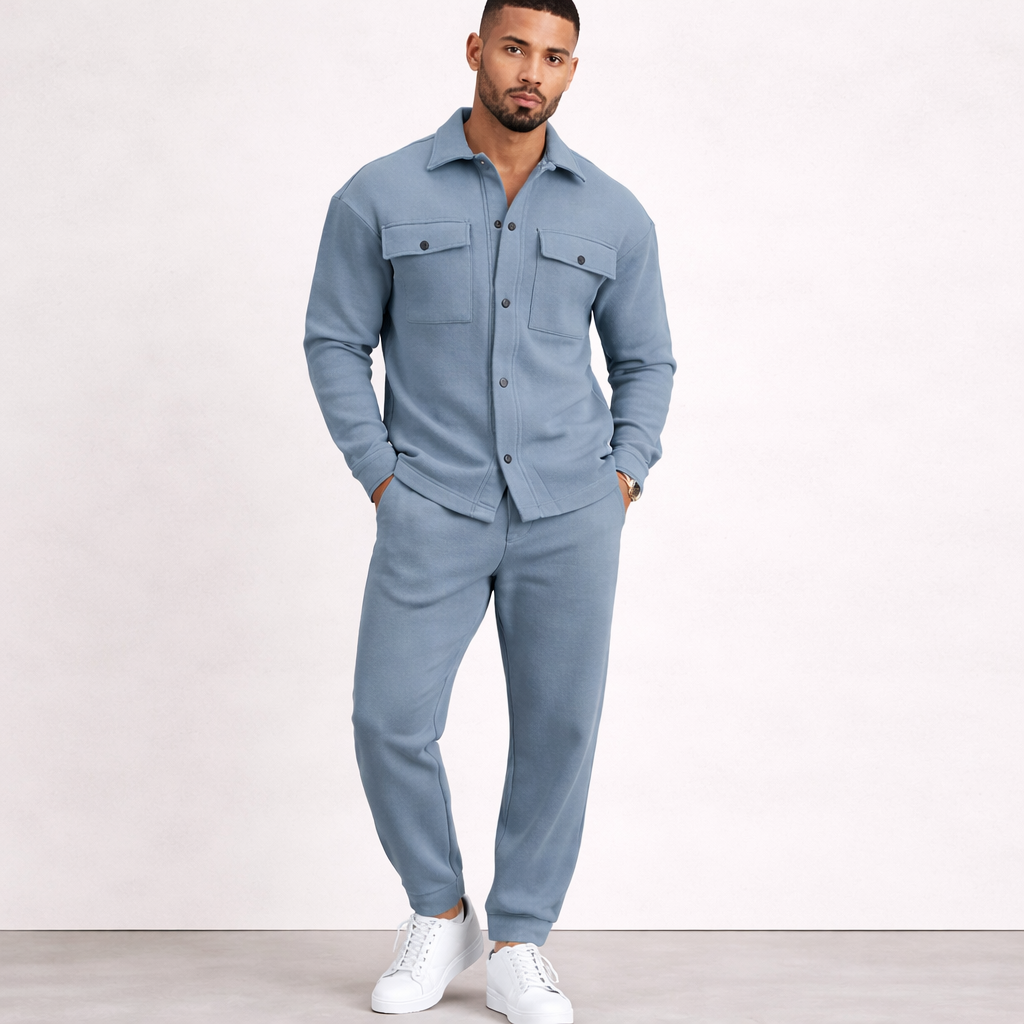 Comfortable cotton set for everyday use – 2-piece set for men