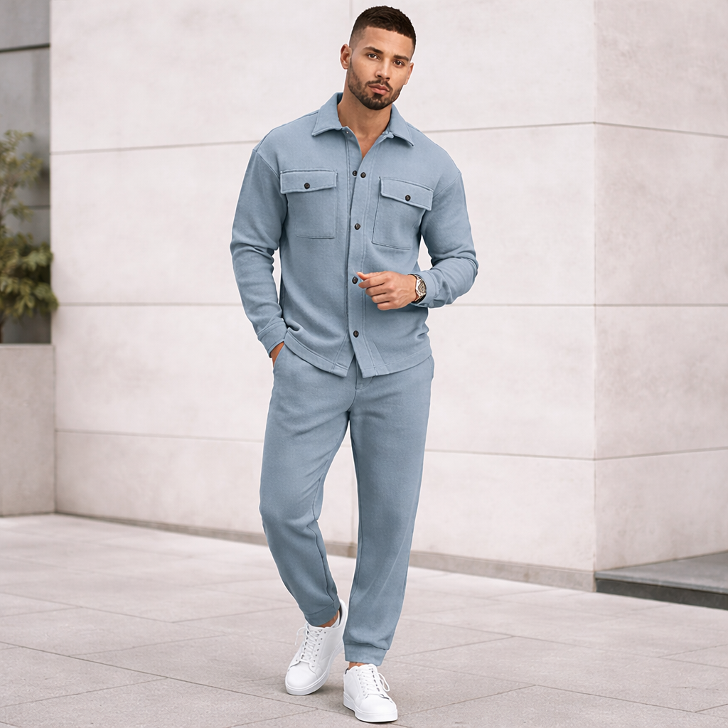 Comfortable cotton set for everyday use – 2-piece set for men