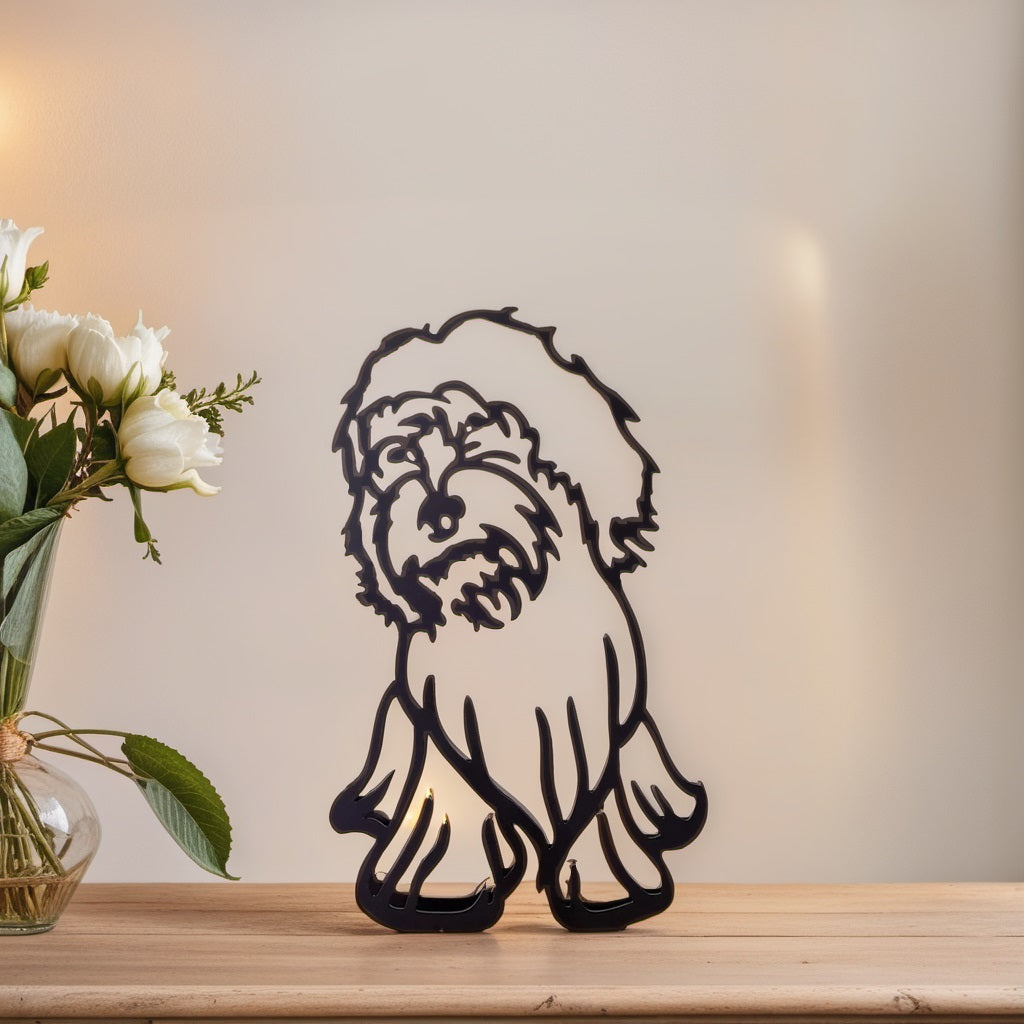 Skulpturer af hunde til indendørs brug