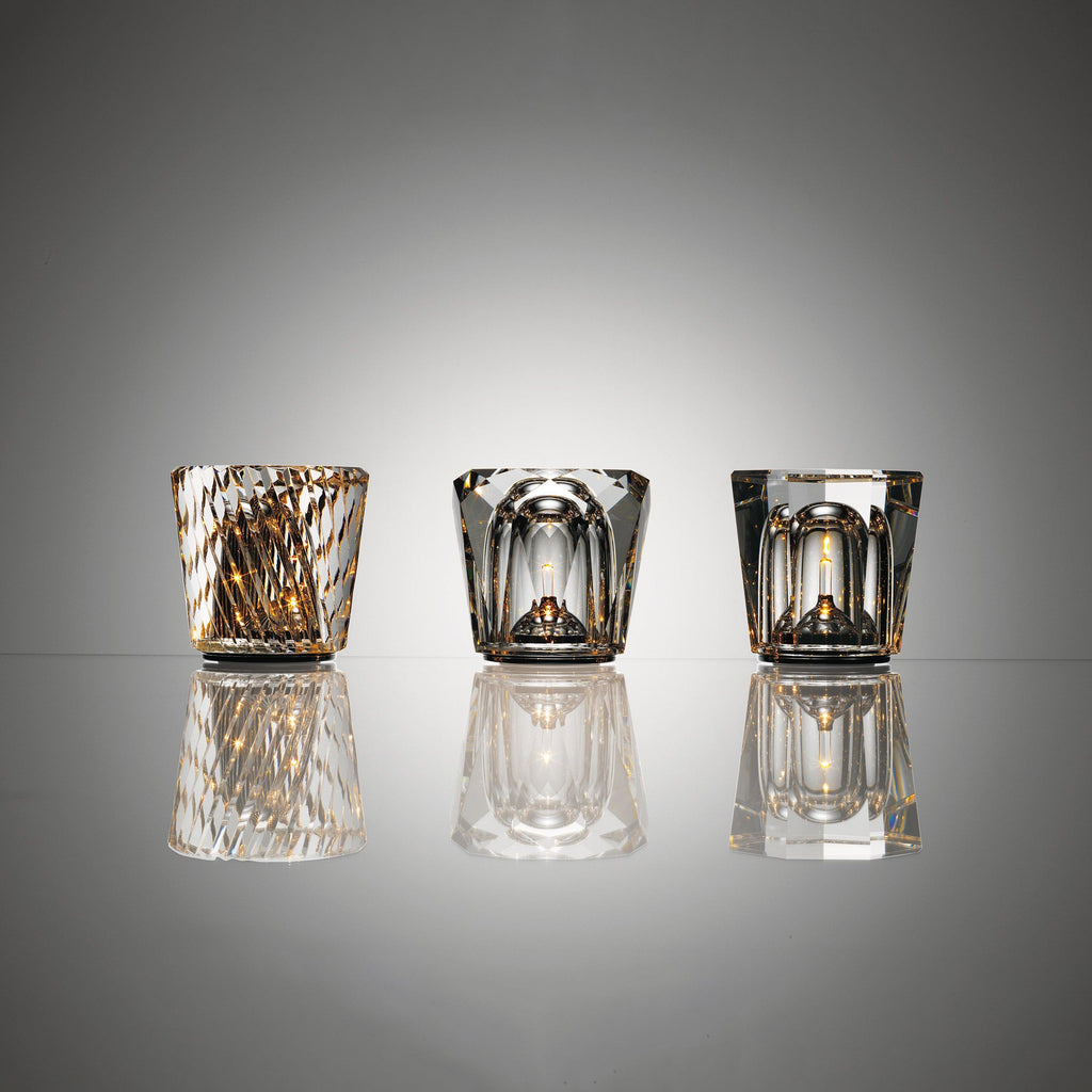 Bordlampe med Krystalstruktur til Indendørs Brug