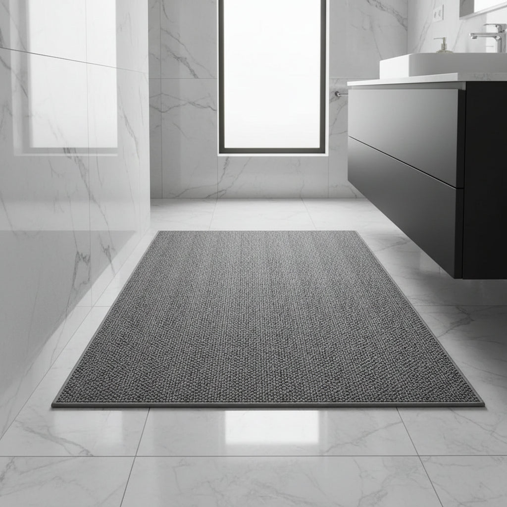 Absorbent doormat for indoor use