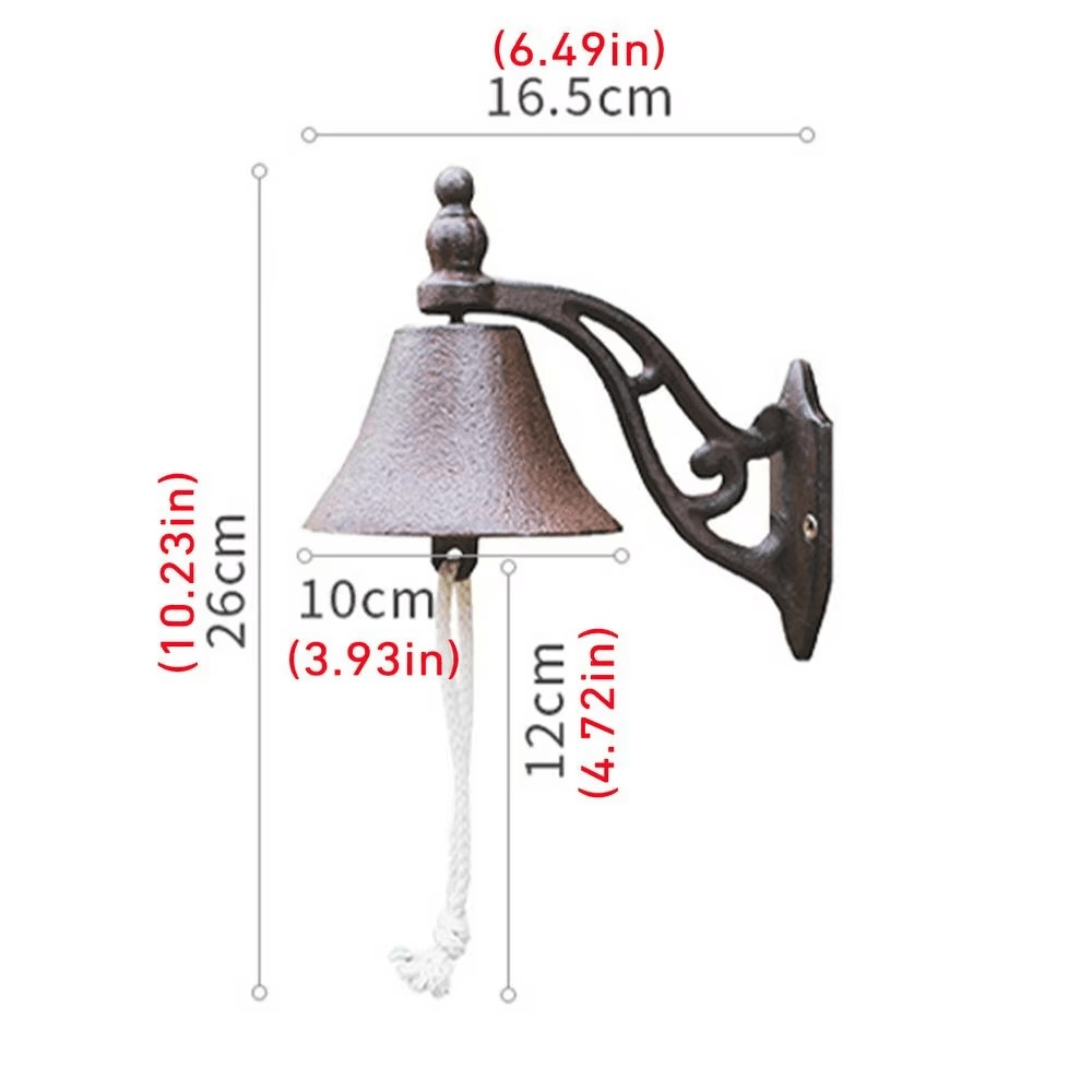 Classic entrance for the home – Doorbell in cast iron