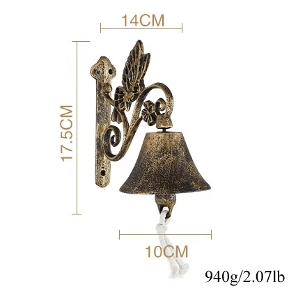 Classic entrance for the home – Doorbell in cast iron