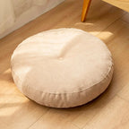 Round meditation cushion for yoga and meditation