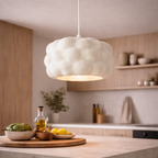 Calm ceiling lighting for living room and bedroom – Pendant lamp in wabi sabi style