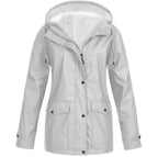 Water- and windproof jacket for outdoor use – Lined jacket for women