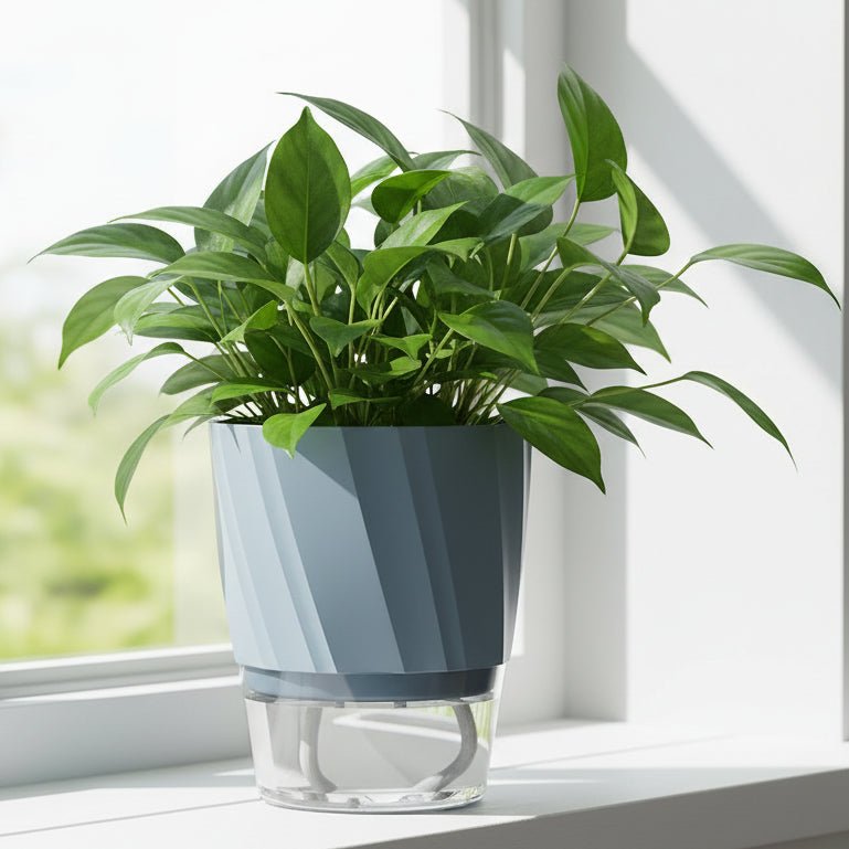 Nem plantepleje til indendørs planter – Selvvandende urtepotte
