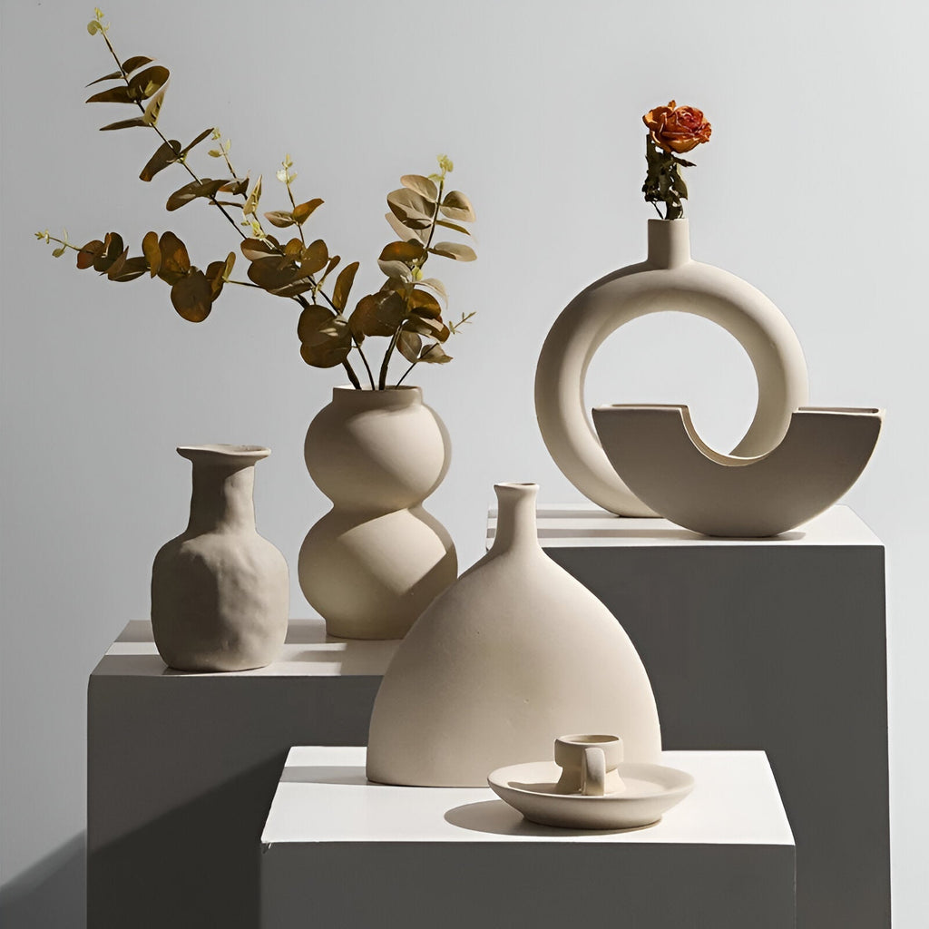 Keramisk vase til indendørs brug