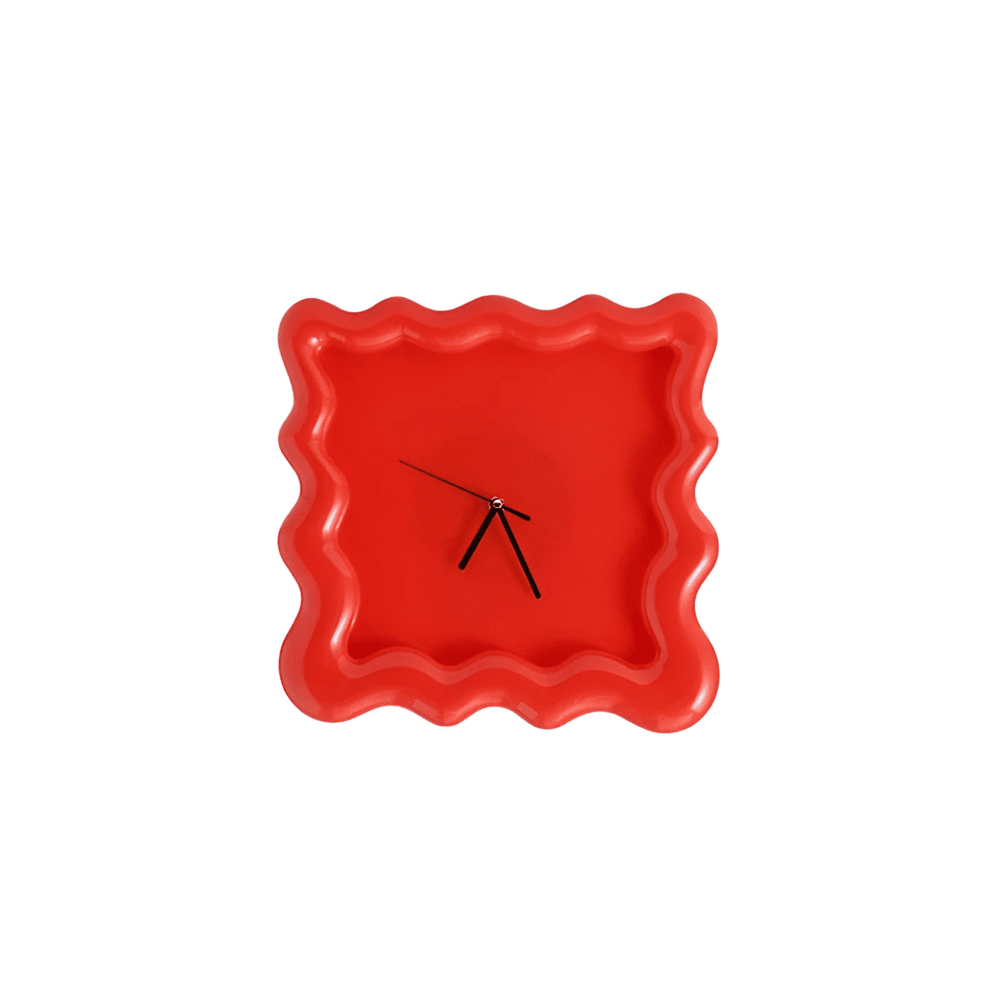 Vægur formet som kiks til indendørs brug