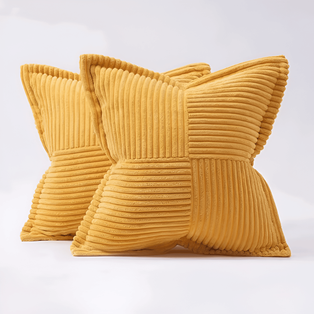 Solid color cushion cover for indoor use
