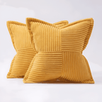 Solid color cushion cover for indoor use