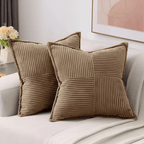 Solid color cushion cover for indoor use
