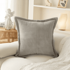 Solid color cushion cover for indoor use