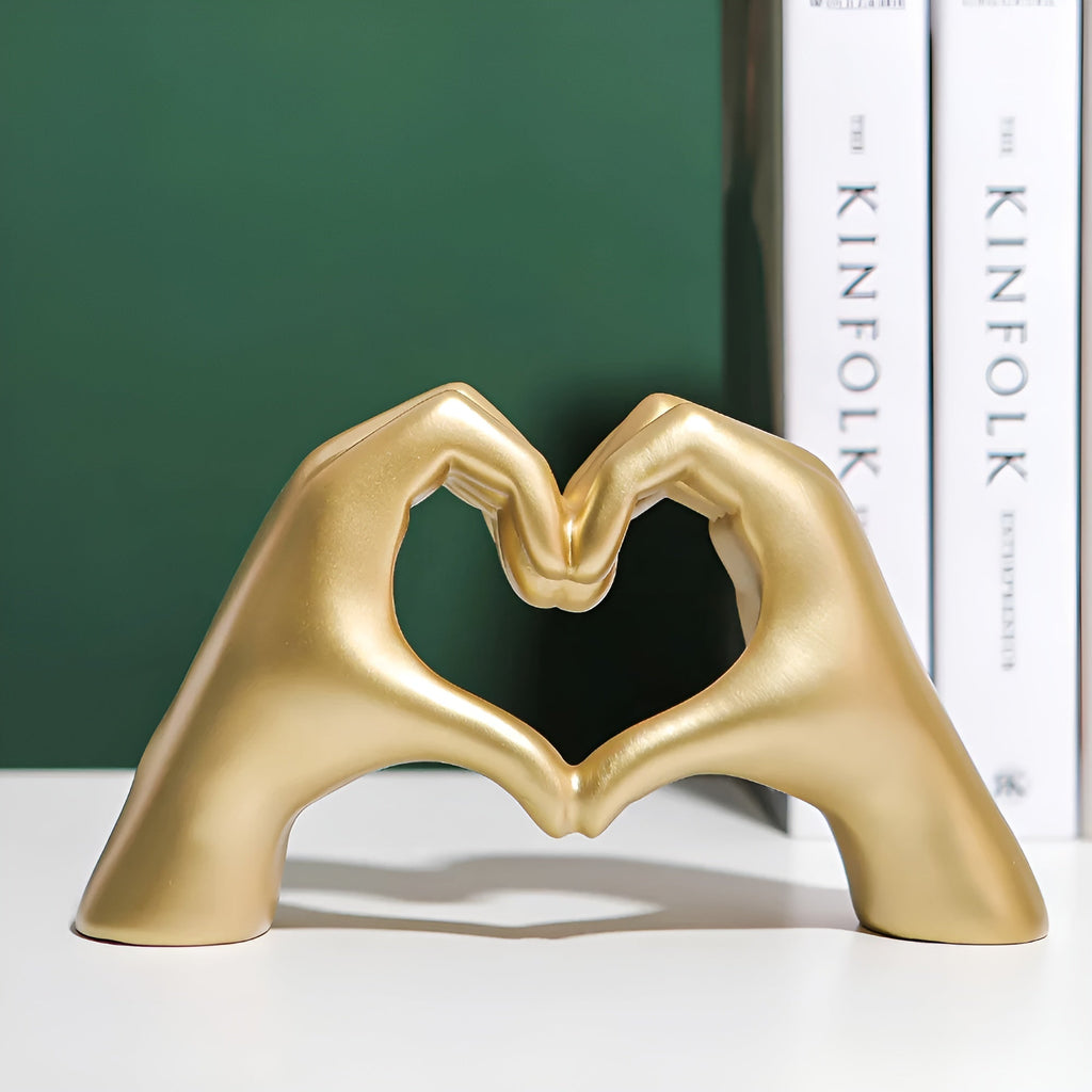 Skulptur med parmotiv til indendørs brug