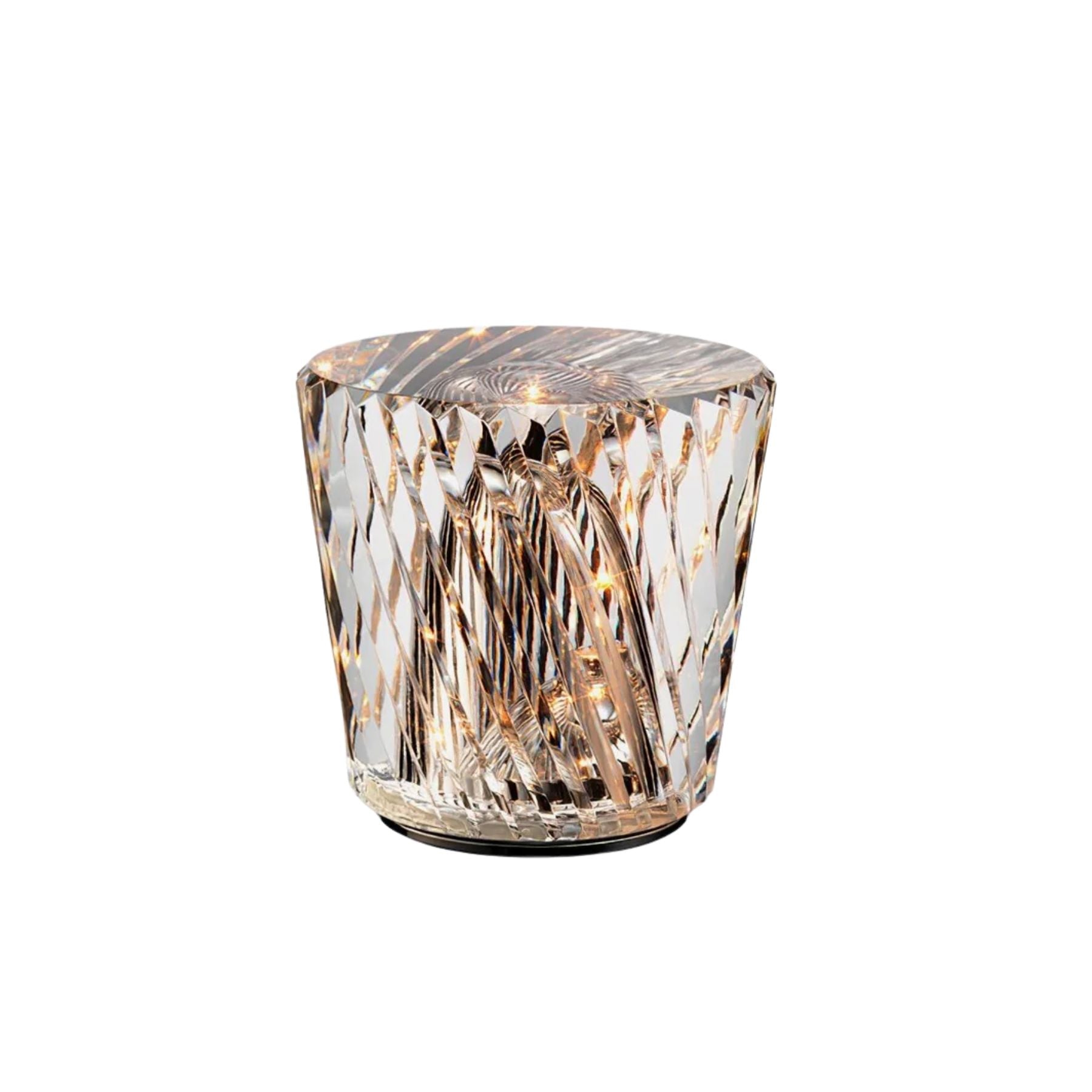 Bordlampe med Krystalstruktur til Indendørs Brug