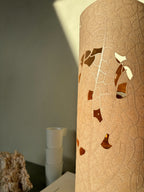 Bordlampe med Bladformet Design til Indendørs Brug