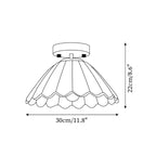 Plafondlampe med Struktureret Overflade til Indendørs Brug