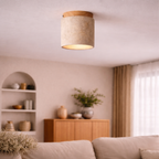 Calm ceiling lighting for living room and bedroom – Ceiling lamp in Japandi style