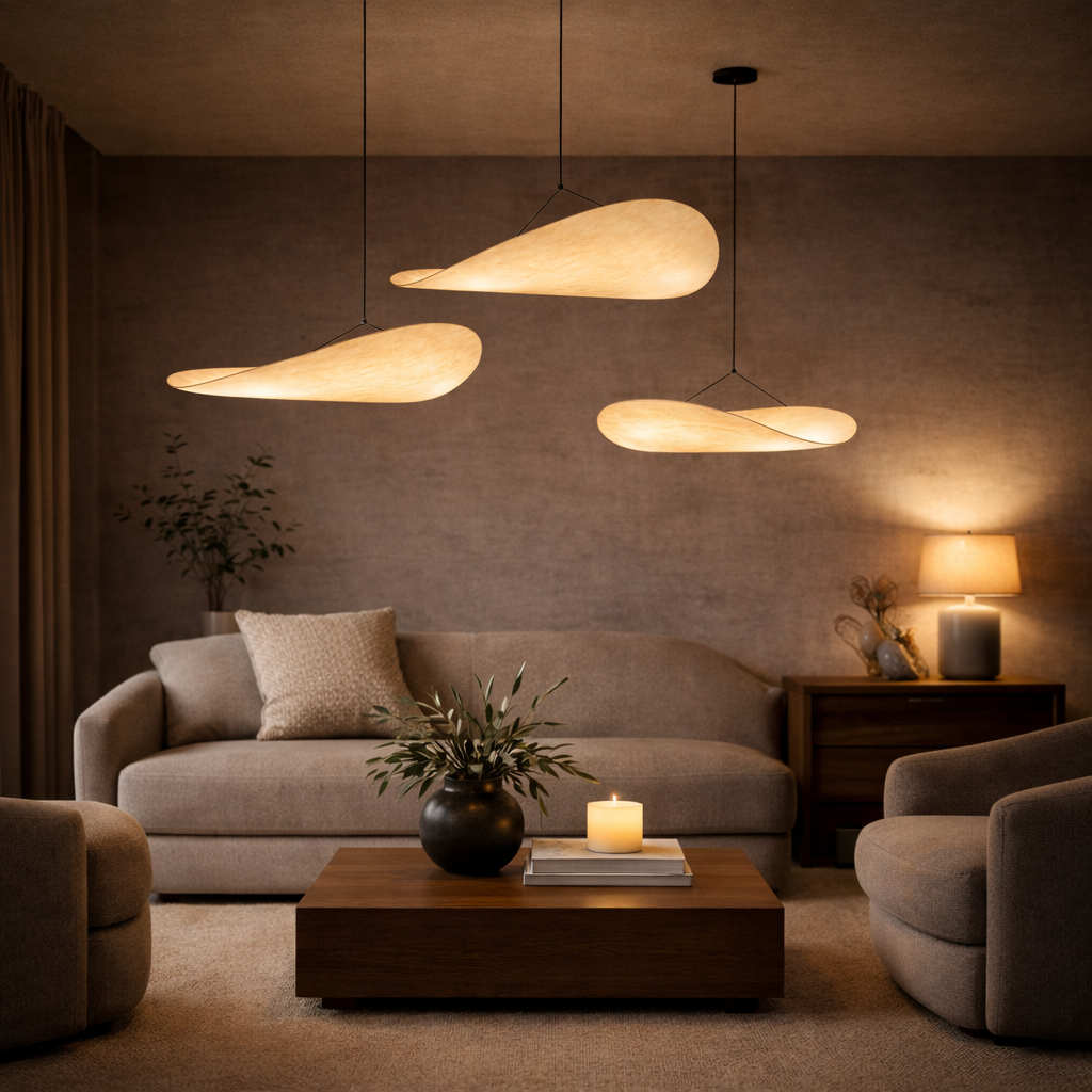 Practical ceiling lighting for dining table and living room – Pendant lamp for indoor use