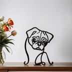 Skulpturer af hunde til indendørs brug