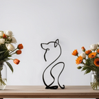 Skulpturer af hunde til indendørs brug