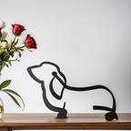 Decorative figures of dogs – figures for table, shelf, and decoration