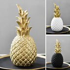Decorative pineapple figurine for indoor use