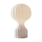 Bordlampe i Wabi Sabi Stil med Silkeskærm