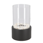 Bordpejs med olielampe til indendørs og udendørs brug