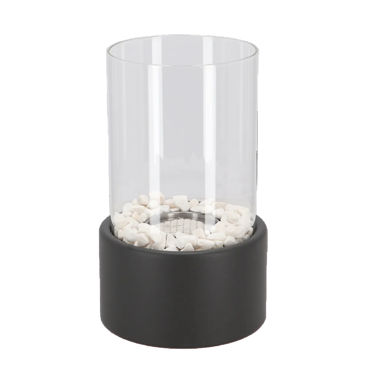 Bordpejs med olielampe til indendørs og udendørs brug