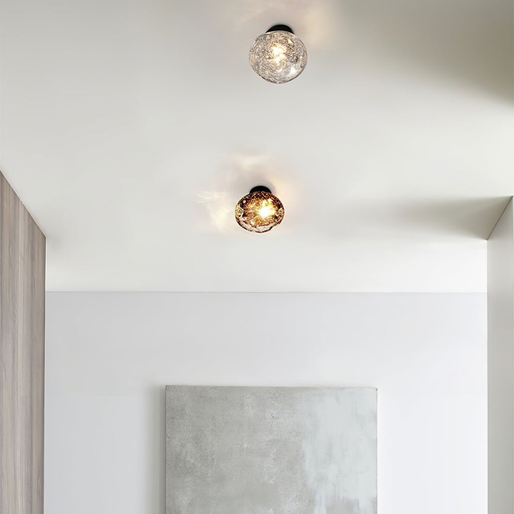 Væglampe i Glas til Indendørs Brug