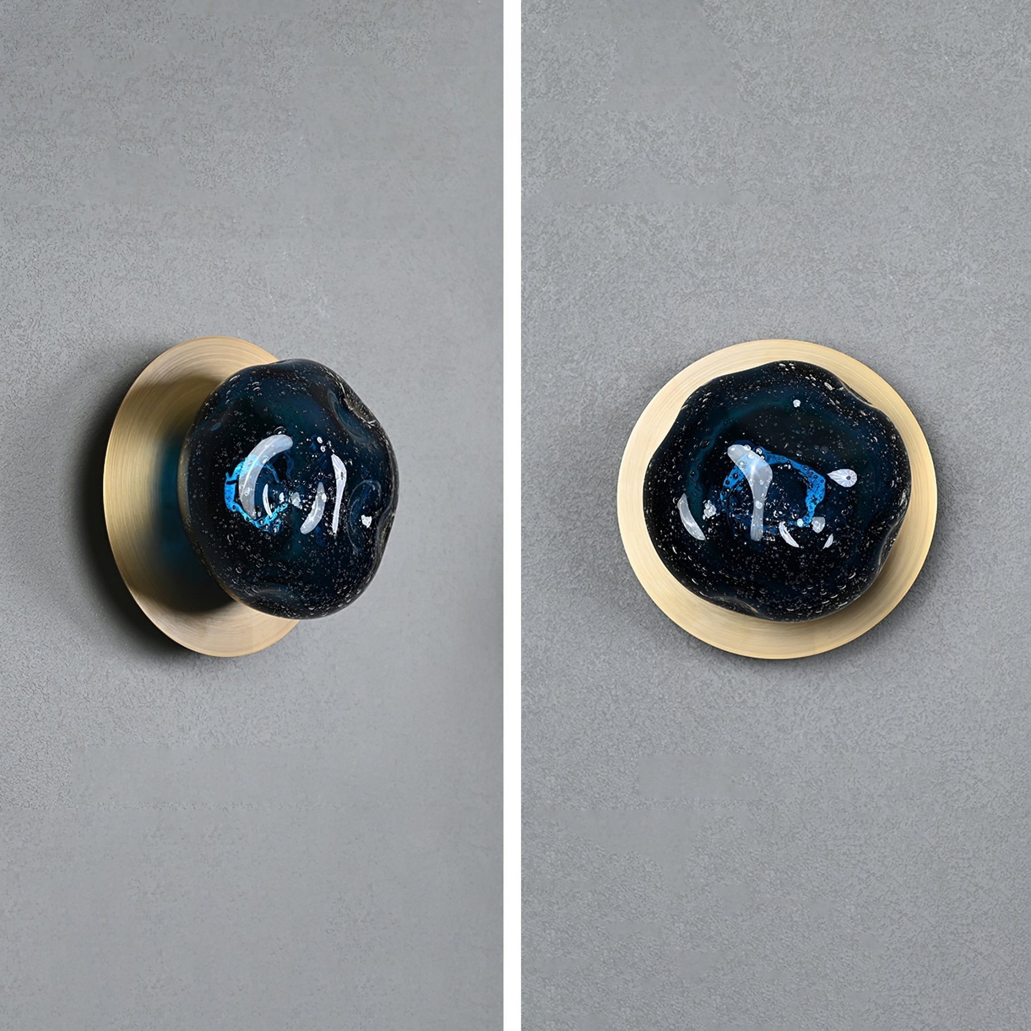 Væglampe i Glas til Indendørs Brug