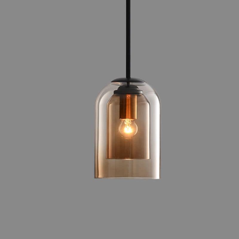 Pendant lamp with balanced design for indoor use