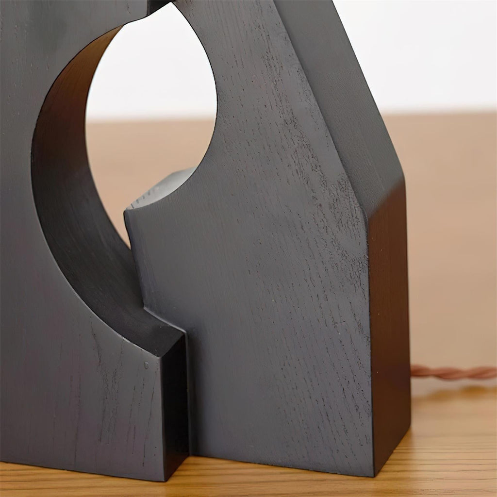 Bordlampe med Stofskærm til Indendørs Brug