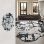 Irregularly shaped soft blanket for indoor use