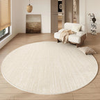 Round non-slip rug for indoor use