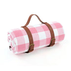 Comfortable Outdoor Relaxation for Picnics and Travel – Waterproof Picnic Blanket with Carrying Strap