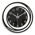 Sort vægur i akryl til indendørs brug