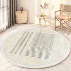 Round rug – carpet for living room, bedroom, and indoor use