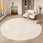 Round non-slip rug for indoor use