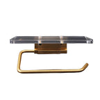 Toiletpapirholder i akryl til badeværelse