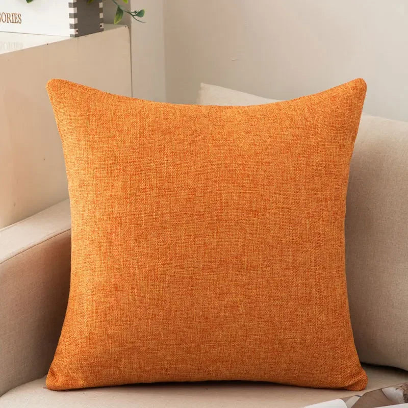 Decorative pillow with inner pillow in multiple colors
