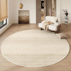 Round non-slip rug for indoor use