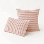 Pillowcase in faux fur – pillowcase for sofa, bed, and living room