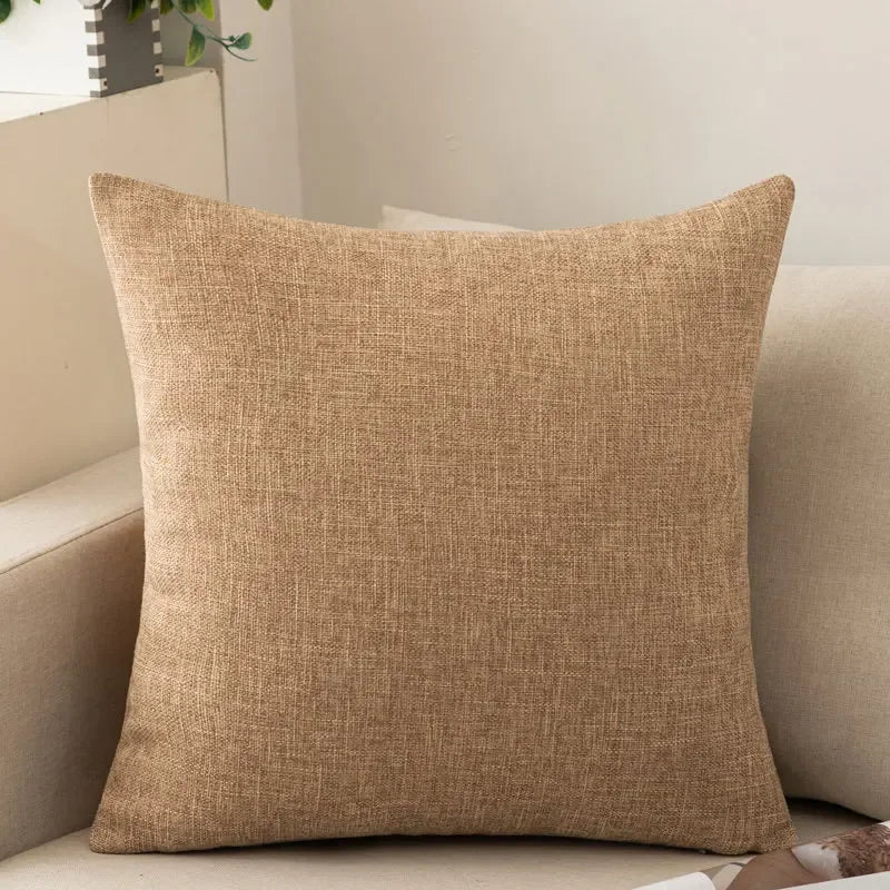 Decorative pillow with inner pillow in multiple colors