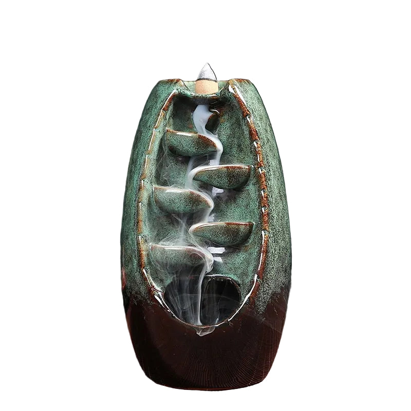 Soothing incense for the home – Incense holder with waterfall effect