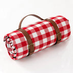 Comfortable Outdoor Relaxation for Picnics and Travel – Waterproof Picnic Blanket with Carrying Strap