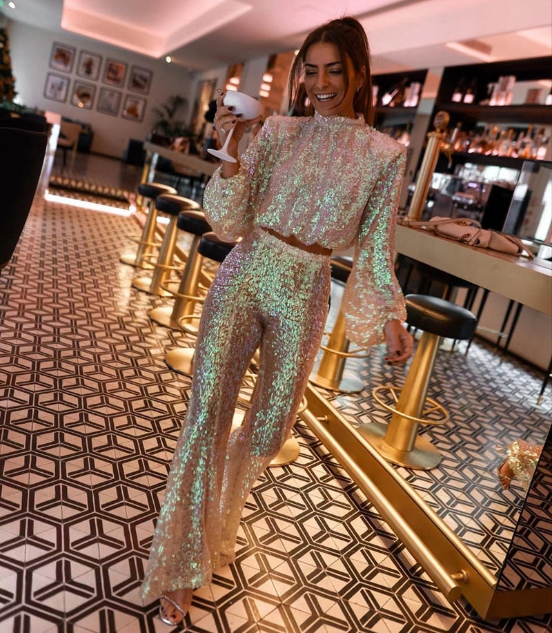 Matching set for parties and evenings – Combo set for women